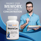 Suplemento Nootrópico para la Salud Cerebral Neuro Care - 60 Comprimidos
