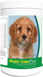 Healthy Breeds Cavapoo Multi-Tabs Plus Comprimidos Masticables para Perros, 365 Unidades