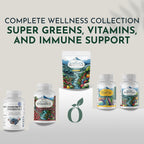 OPTIVIDA Multivitamínico Orgánico de Alimentos Integrales para Hombres y Mujeres (1 Mes) con Probióticos y Mezcla Antioxidante | Sin OGM