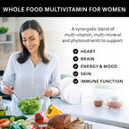 Multivitamínico y Mineral Whole Food Natural Four-a-Day para Mujeres - 120 Cápsulas