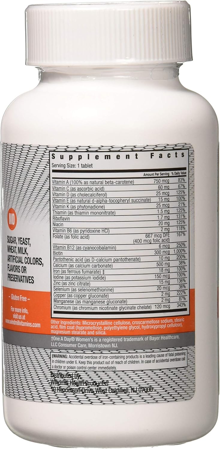 Daily Vitamin TB para Mujeres - 100 Comprimidos