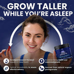 Heightener Gominolas de Crecimiento con Calcio y Melatonina - 60 gominolas