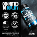 Nutrex Research Vitadapt Complete Sports Multivitamin for Men, 90 Cápsulas