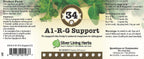 Silver Lining Herbs 34 Canine Al-R-G - Suplemento Herbal para Alergias en Perros - 90 Cápsulas