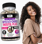 Kaya Naturals Myo & D-Chiro Inositol Plus 60 Cápsulas - Complemento Alimenticio con Vitamina B8