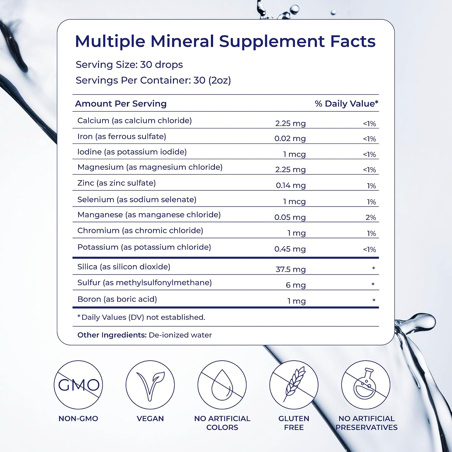 Eidon Ionic Minerals - Suplemento Líquido de Múltiples Minerales - 2 Pack de 2 oz (59 ml cada uno)