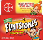 Suplemento Multivitamínico Completo Flintstones, Comprimidos Masticables, 60 Unidades (Paquete de 2)