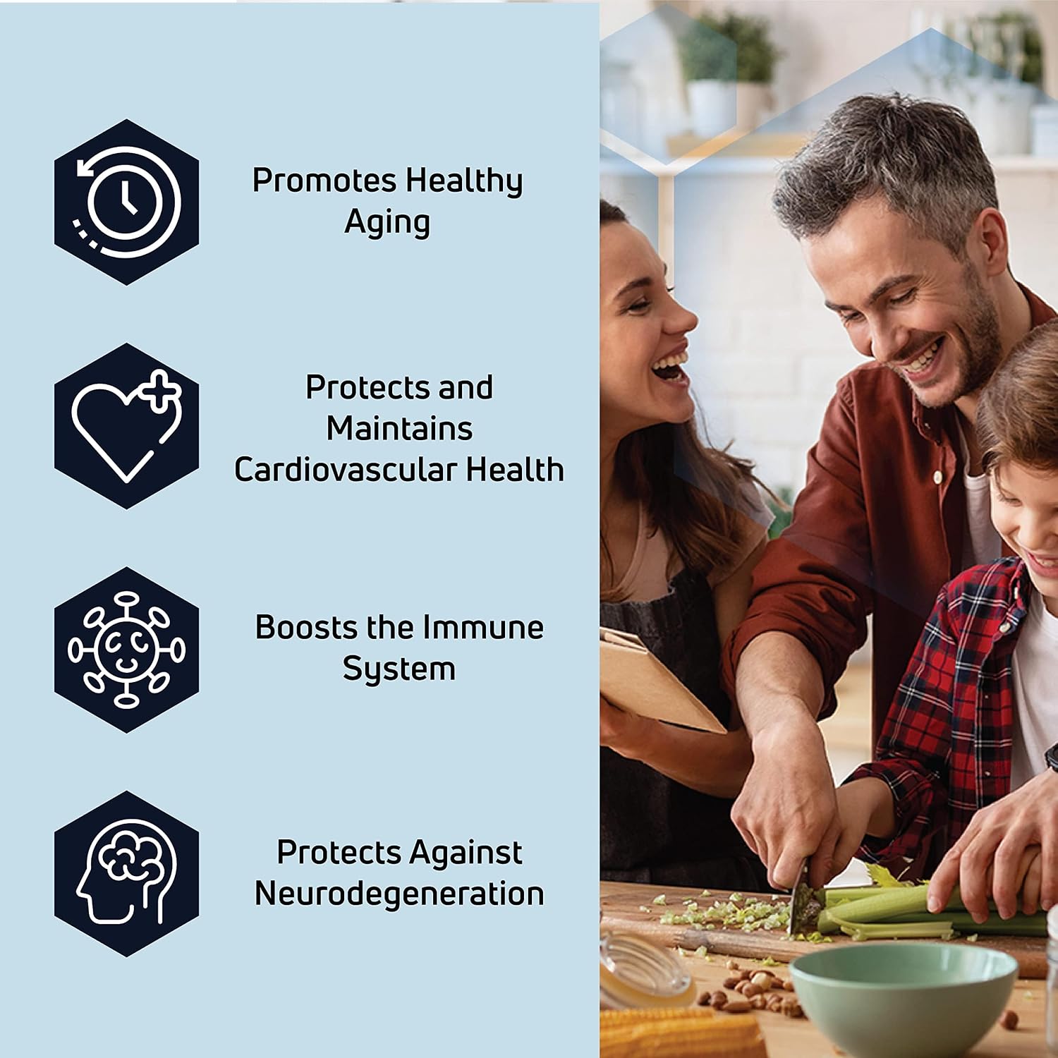 spermidineLIFE Memory+ - 1300mg - 60 Cápsulas Vegetales - Complemento para la Función Cognitiva