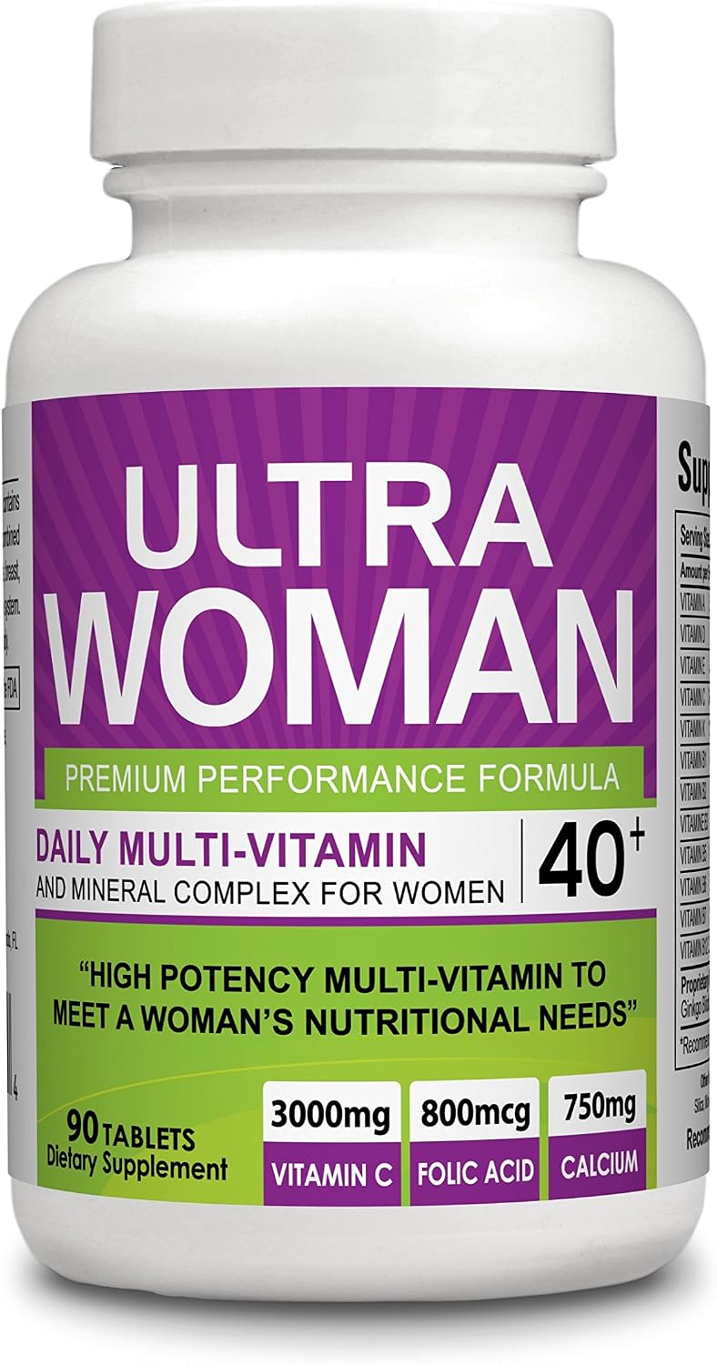 Body Shop Nutrition Ultra Woman Multivitamin for Women - 90 Tablets