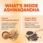 Clinical Effects Ashwagandha con Pimienta Negra - 60 Cápsulas para Vitalidad y Calma