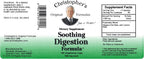 Fórmulas originales de Christopher para una digestión relajante - 180 cápsulas vegetales
