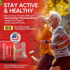 NUVIBOOST Super Dihydroberberine (GlucoVantage®) 200mg con Canela de Ceilán, Ácido Alfa Lipoico, Selenio, Gymnema Sylvestre, Benfotiamina - 60 Cápsulas