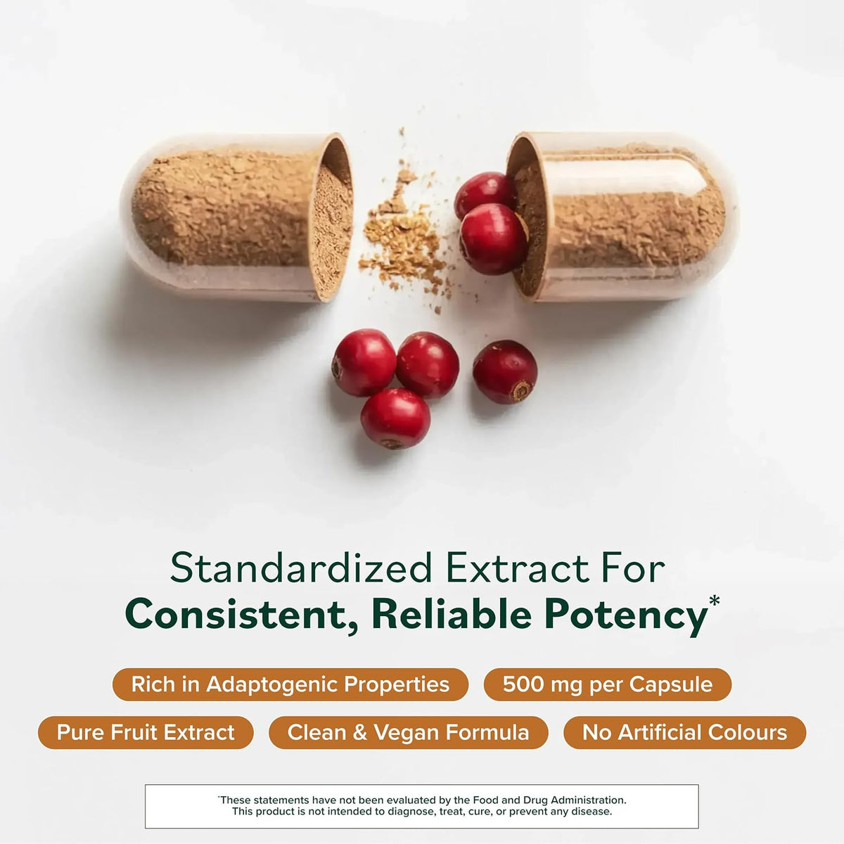 Schisandra - Suplemento para el Hígado y el Estrés - Sin Colorantes Artificiales - No OGM, Vegano y Sin Gluten - 60 Cápsulas – Image 4