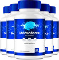 Memoforce Brain - Suplemento para la Memoria y Concentración (5 Pack)