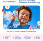 JoySpring Burst B12 Gotas - Complejo B para niños con metilcobalamina B12, Apoyo al Crecimiento y Desarrollo, Vegano, Líquido, 2 fl oz (60 porciones)
