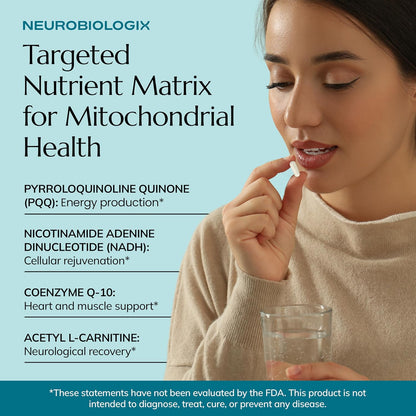 Neurobiologix Mito Cell PQQ Energy & Focus - – Acetil-L-carnitina: Transporta ácidos grasos a las mitocondrias – Image 4
