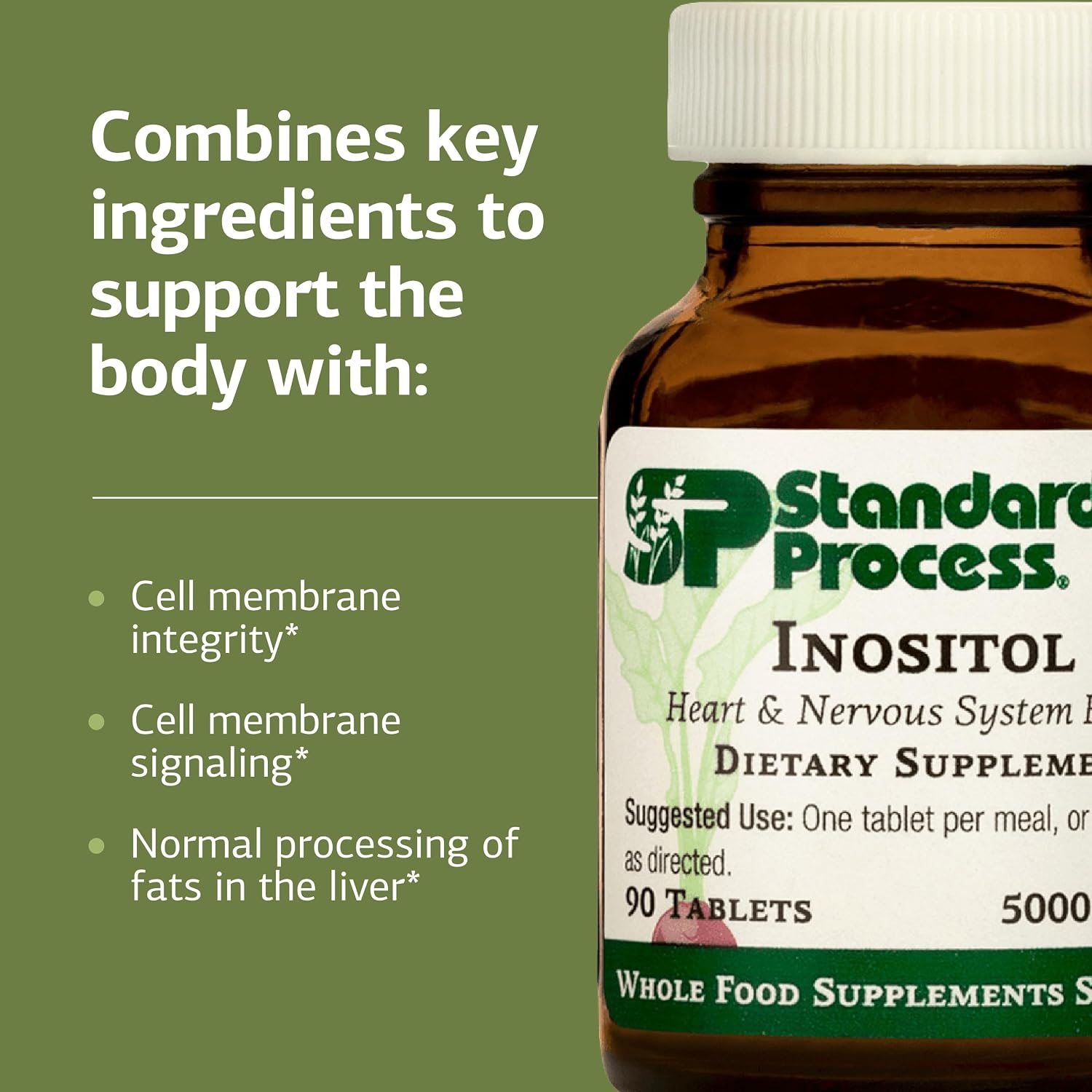 Standard Process Inositol - 90 Comprimidos