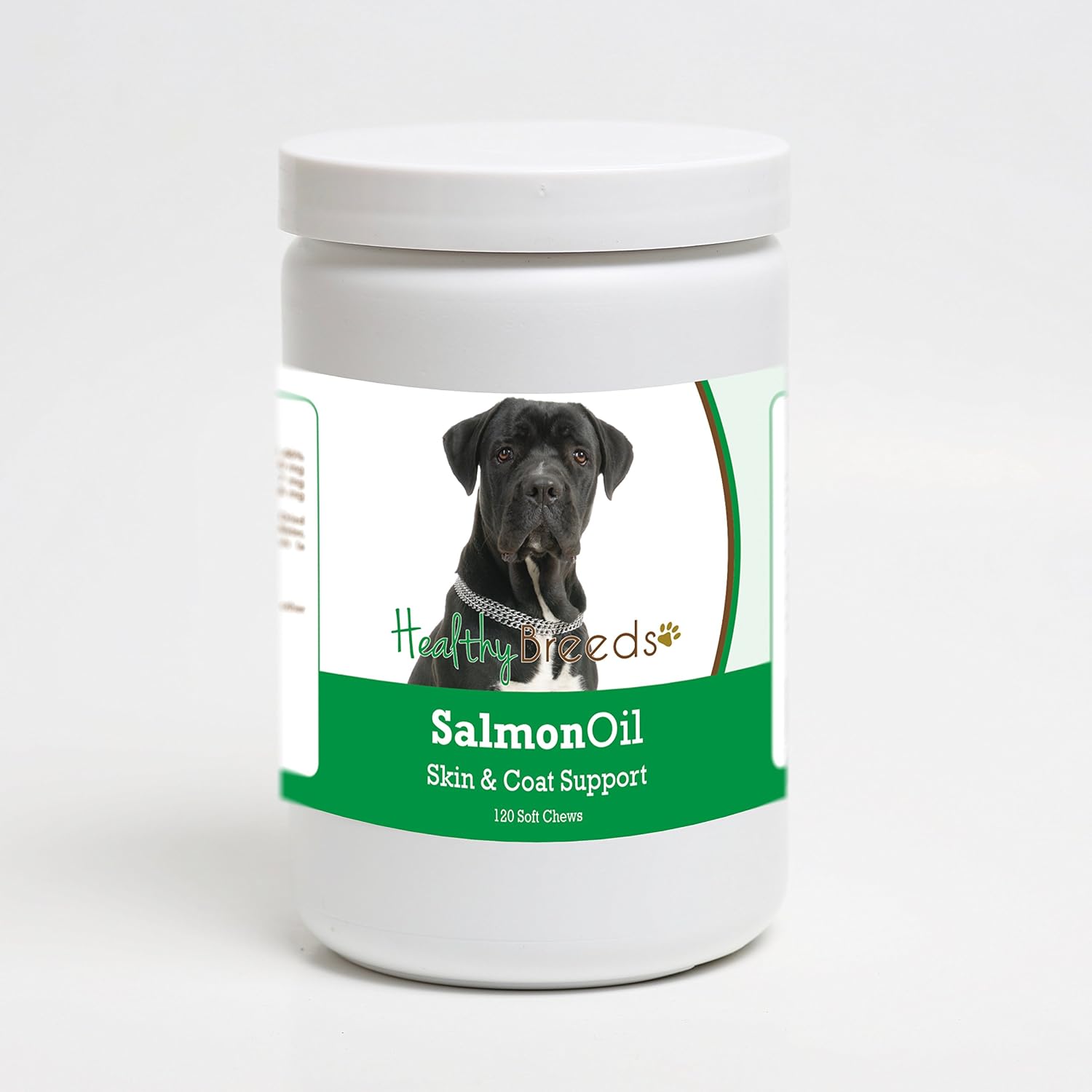 Healthy Breeds Cane Corso Aceite de Salmón Soft Chews 120 Unidades