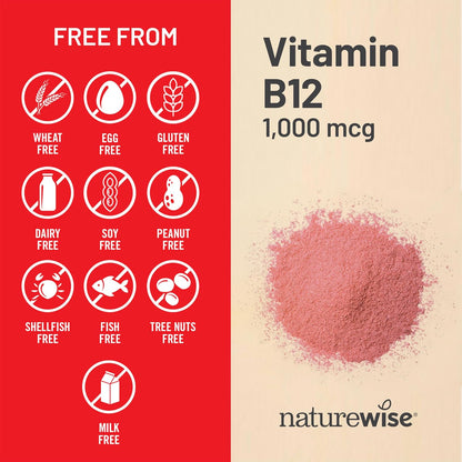 NatureWise Vitamina B12 1000 mcg - – Función psicológica: Contribuye a la función psicológica normal, incluyendo – Image 5