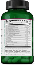 Vitanica FemTeen Symmetry - Multivitamínico Mineral con Té Verde para Adolescentes - Apoyo Antioxidante, Inmune y Reproductivo con Luteína y Licopeno - Vegano - 120 Cápsulas