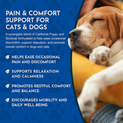 Comfort Plus Herbal Formula for Dogs & Cats, – Perros de más de 25 kg: 1,5 ml (30 gotas) hasta 3 veces al día. – Image 5