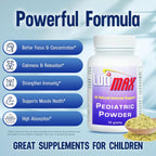 Lutimax Polvo Pediátrico con Luteolina y Rutina para Niños, 200 Porciones