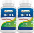 Best Naturals TUDCA 250mg (Ácido Tauroursodesoxicólico) - 60 Cápsulas Veganas
