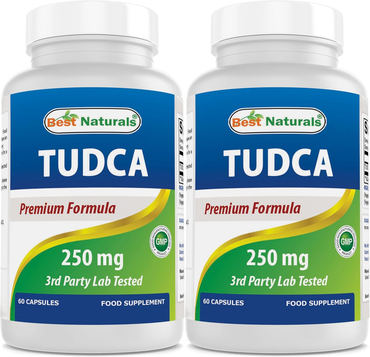 Best Naturals TUDCA 250mg - Ácido Tauroursodesoxicólico - 60 Cápsulas Veganas – Image 9