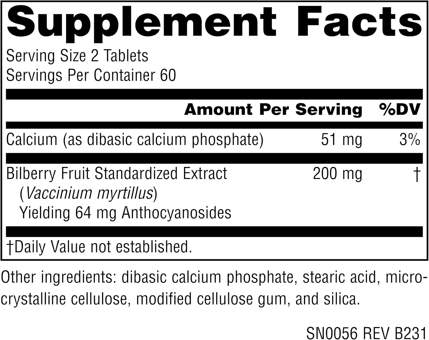 Source Naturals Extracto de Arándano Estandarizado - 100 mg, 120 Comprimidos