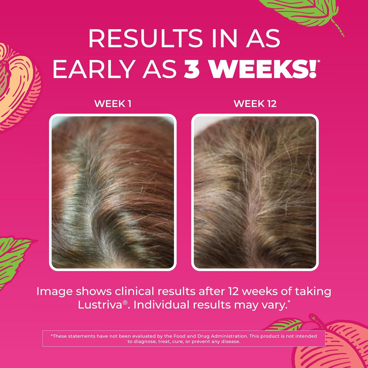 MARYRUTH'S Multivitamínico Femenino + Lustriva Crecimiento Capilar Liposomal | Biotina 10000mcg | Probado Clínicamente para un Cabello más Grueso y una Piel más Lisa | 15.22 Fl Oz - görsel 3