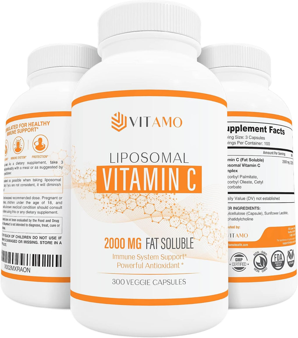 ALMO Vitamina C Liposomal 2000mg - 300 Cápsulas