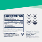 Vimergy Liquid B12 Refill – Suplemento de Vitamina B12 Líquida – Metilcobalamina y Adenosilcobalamina – Absorción Rápida – Energía y Cerebro – Orgánico y Vegano – 240 ml (240 Servicios)
