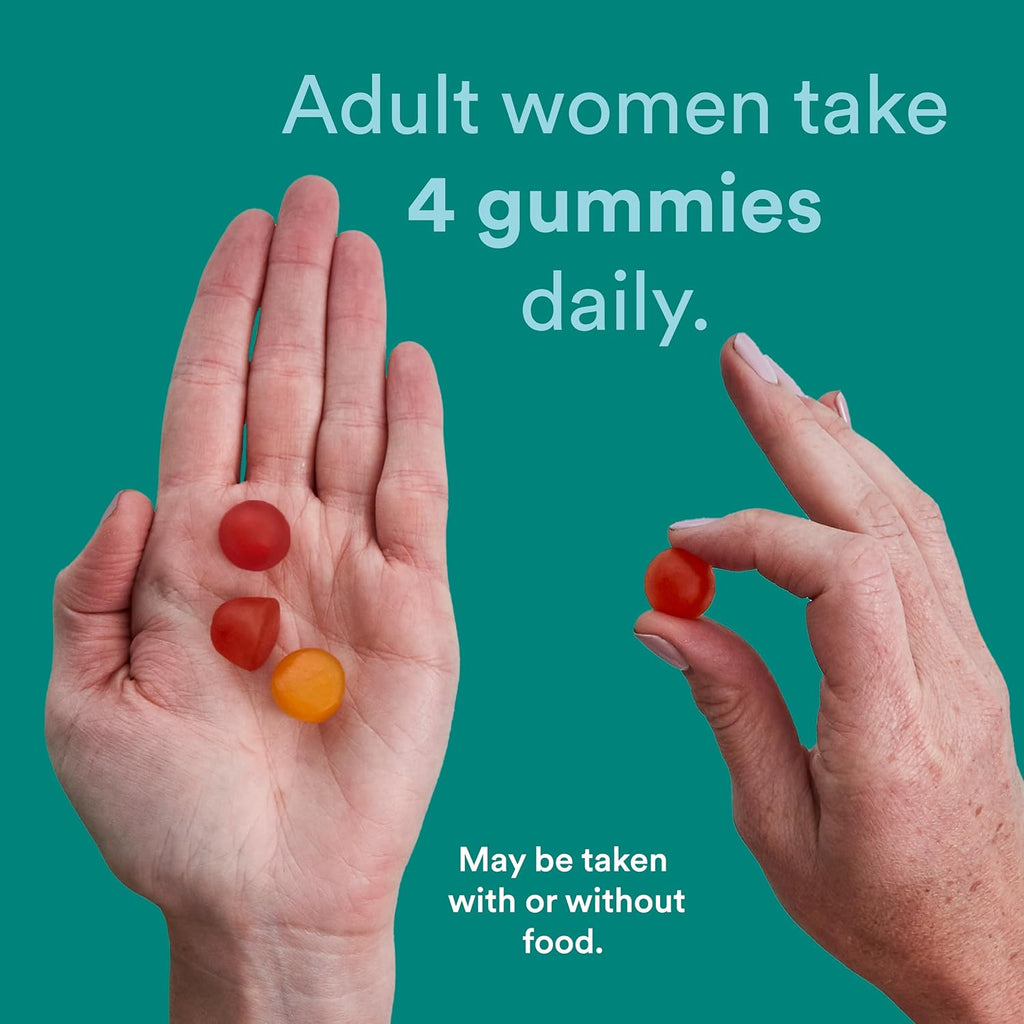 SmartyPants Vitaminas Prenatales para Mujeres, Gominolas Multivitamínicas con Omega 3 (EPA/DHA), Biotina, Metilfolato, Vitamina D3, C, B12, B6, A, K y Zinc, Inositol, 120 Gominolas (30 Días)
