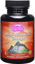 Dragon Herbs Shilajit de Alta Montaña - 450 mg - 60 Cápsulas