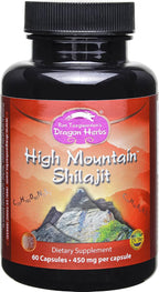 Dragon Herbs Shilajit de Alta Montaña - 450 mg - 60 Cápsulas