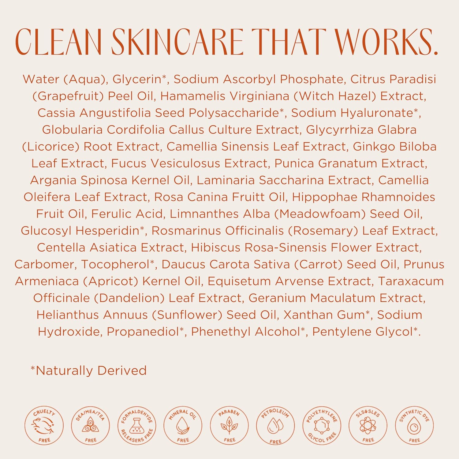 InstaNatural Sérum Facial de Vitamina C con Ácido Hialurónico y Ácido Ferúlico | Fórmula Iluminadora e Hidratante para una Piel Radiante y Suave - 60 ml