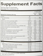 SmartyPants Multivitamínico Infantil Completo, 180 Gominolas