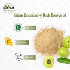 Retract To Nature Amla Powder (Amalaki) - 16 oz, Fuente Natural de Vitamina C del Himalaya