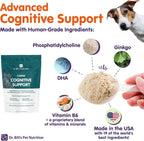 Dr. Bill's Suplemento de Apoyo Cognitivo para Perros Adultos y Mayores