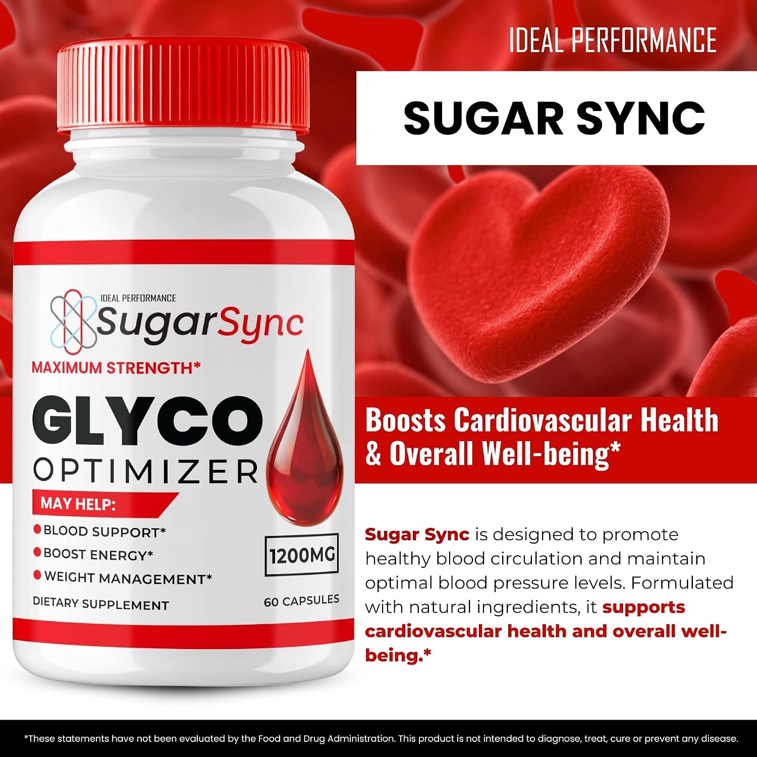 Sugar Sync Glyco Optimizer - Cápsulas de Máxima Potencia - 3 Pack