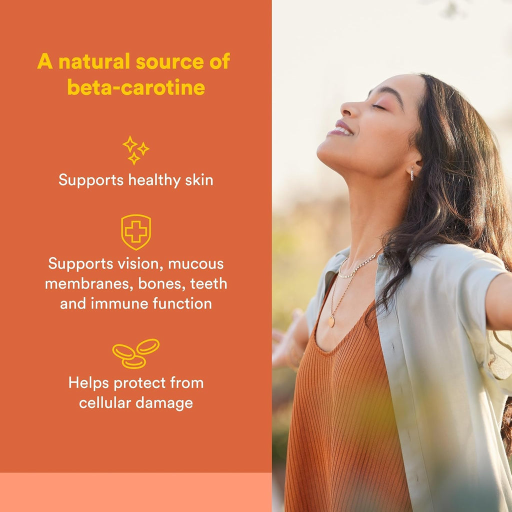 Natural Factors BetaCareAll 15.000 mcg - Suplemento de Carotenoides Mixtos - 90 Cápsulas Blandas