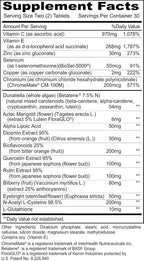 Priority One Vitamins I Comp 60 comprimidos - Apoyo de amplio espectro para la salud ocular y celular