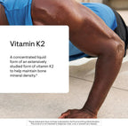 THORNE Vitamina K2 MK-4 Líquida – Suplemento para Huesos, Corazón y Vasos Sanguíneos