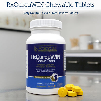 Rx Vitamins CurcuWIN - Curcumin for Dogs & – Alivio de molestias alérgicas: sus propiedades pueden ayudar a calmar – Image 6