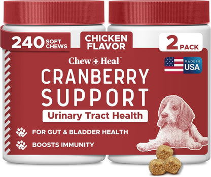 Chew + Heal Labs Suplemento de Arándano para – Extracto de arándano : conocido por apoyar la salud del tracto – Image 1