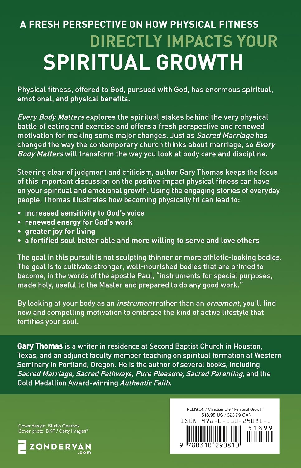 Every Body Matters: Strengthen Your Body to Strengthen Your Soul