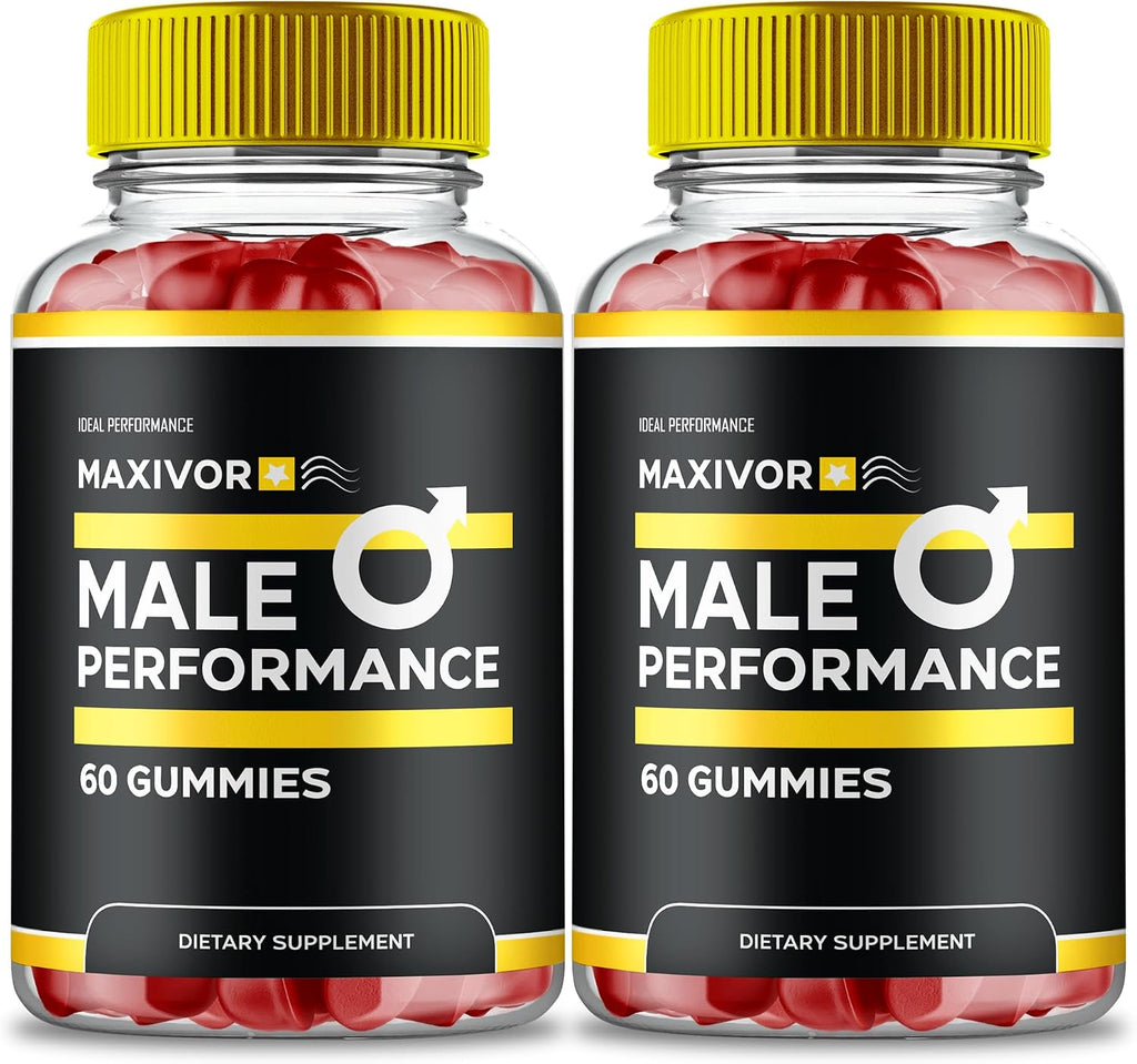 Maxivor Gummies - Complemento en Gominolas para Hombre - Fórmula Avanzada de Máxima Potencia - 2 Paquetes