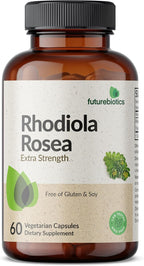 Futurebiotics Rhodiola Rosea Cápsulas Vegetarianas, 60 unidades