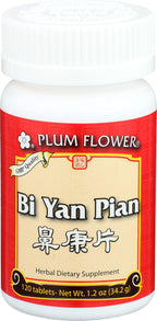 Plum Flower Chinese Tea Bi Yan Pian, 120 Comprimidos