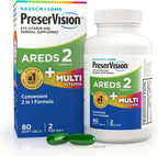 PreserVision AREDS 2 + Multivitamin 2-en-1, 80 Cápsulas Blandas